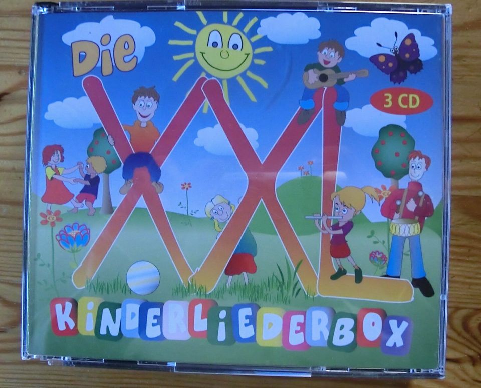 Die XXL-Kinderliederbox 3 CD`s in Hövelhof