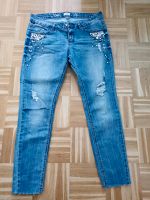 S. OLIVER Jeans Hose Gr. 40 / L Straßsteine Glitzer Straß Q/S Schleswig-Holstein - Norderstedt Vorschau