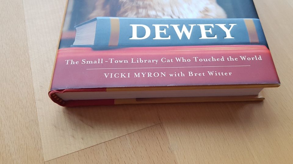 NEU Vicki Myron, Dewey Katzen-buch Library-cat Hardcover Englisch in Stuttgart