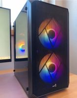 Gaming pc mit Schreibtisch und Monitor Niedersachsen - Moormerland Vorschau