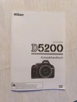 Nikon D5200 Handbuch original Top Zustand Nordrhein-Westfalen - Höxter Vorschau