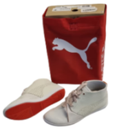 Sneakers Schuhe MINI by Puma Alwin Mid beige Leder - Größe 42 Brandenburg - Glienicke/Nordbahn Vorschau