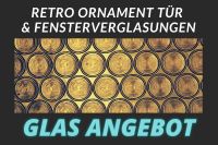 Retro Ornamentglas - Vintage Strukturglas - Ornamentscheibe Sachsen-Anhalt - Salzwedel Vorschau