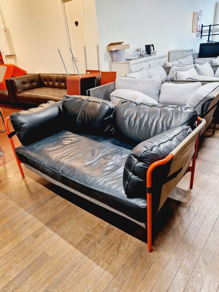 Hay CAN Sofa, Leder, 2-Seater in Nordhorn