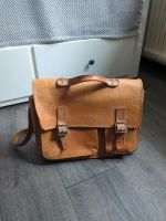 Vintage Echtes Leder Schultasche Duisburg - Hamborn Vorschau