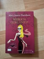 Buch Weiblich, ledig, untot (SA) Taschenbuch Mary Janice Davidson Rheinland-Pfalz - Bell Vorschau