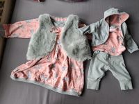 Kinderkleid Kleid  und passende Puppenkleidung Set Gr 86 Hessen - Großenlüder Vorschau