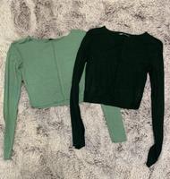2 Langarm Crop Tops / Shirts  Zara S Bayern - Strullendorf Vorschau