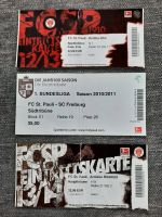 FC St.Pauli Eintrittskarten Konvolut Schleswig-Holstein - Münsterdorf  Vorschau