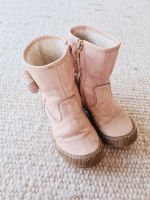 Winterstiefel Pom Pom Leder Gr. 29 rosé gefüttert Wolle Kiel - Wellsee-Kronsburg-Rönne Vorschau