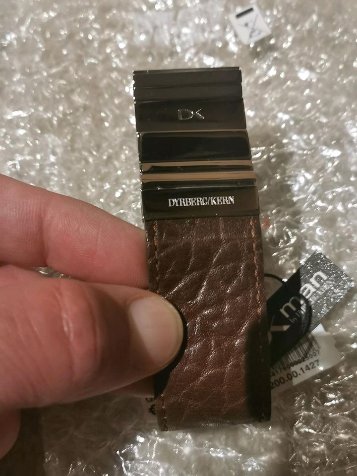 NEU&ORIGINAL: Dyrberg/Kern Man Bracelet/Armband schwarz&braun in Gütersloh