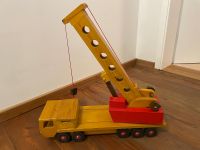 Holzkran fahrbar - Holzspielzeug aus 80er Jahre München - Au-Haidhausen Vorschau