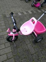 Puky Dreirad mit Schiebestange und Korb Kinder Fahrrad pink Nordrhein-Westfalen - Gelsenkirchen Vorschau