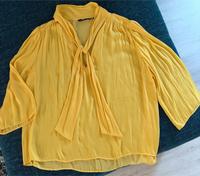 Zara Bluse Schluppenbluse 3/4 Ärmel Zitronengelb Nordrhein-Westfalen - Hürth Vorschau