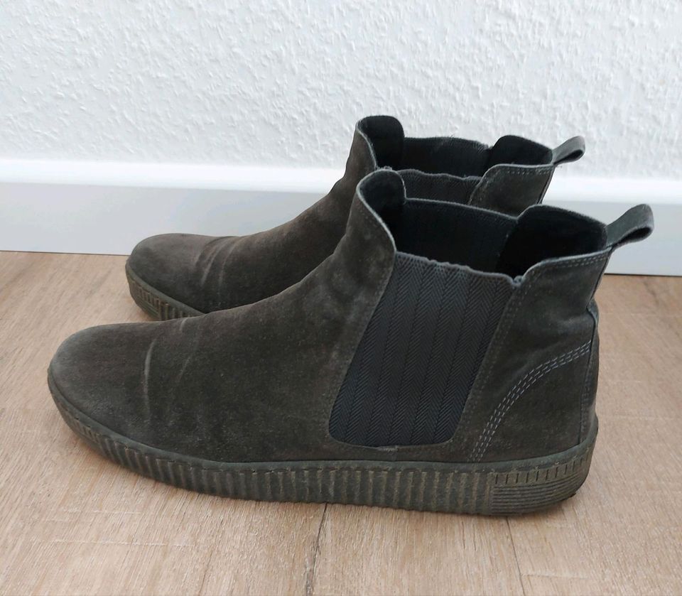 Gabor Stiefel Schuhe Chelsea Boots Gr. 43 Übergröße grau in Oldenburg