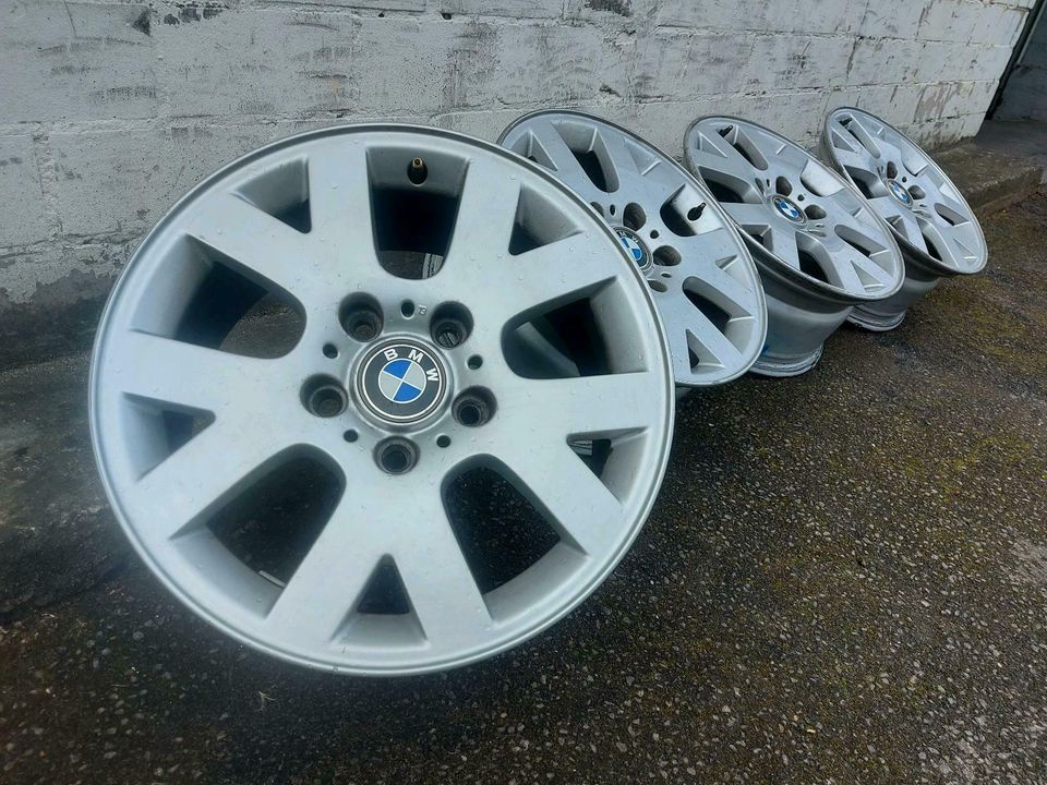 4X Orig bmw 3er e46 Allufelgen  7Jx16 Et47 5x120 in Detmold