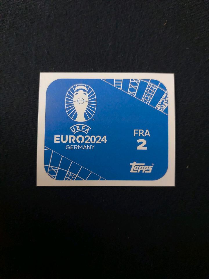 EM 2024 Sticker Zidane Lila in Ellerau 