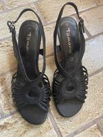 Tamaris Damen Sandalen mit Absatz Gr.37 Pumps neuwertig Niedersachsen - Sibbesse  Vorschau