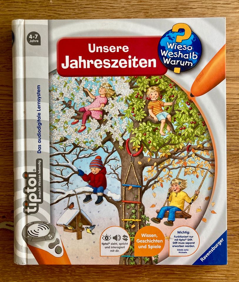 Tip Toi Wieso Weshalb Warum Unsere Jahreszeiten, Ravensburger in Wittnau