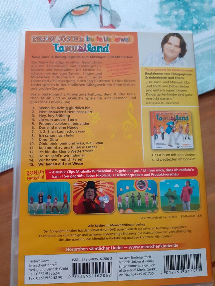 Neuwertig DVD Tamusiland Tanzen Singen in Kiel