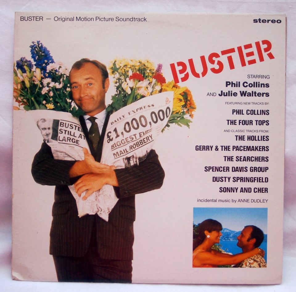 LP - Buster - Soundtrack - Phil Collins, Hollies, Cher..WEA 71064 in Bochum
