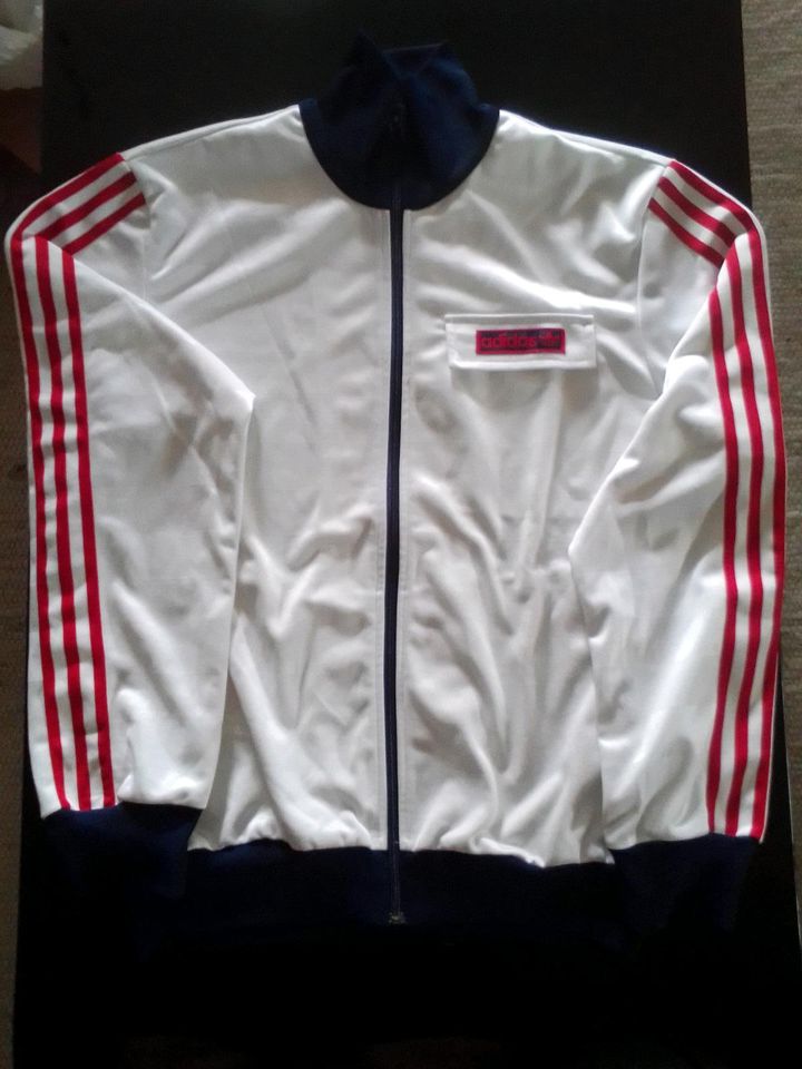 Adidas Trainingsjacke, Vintage 80er, selten, M in Nottuln