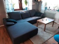 modernes Sofa, Stoff anthrazit, L Form- Recamiere rechts Hessen - Dautphetal Vorschau