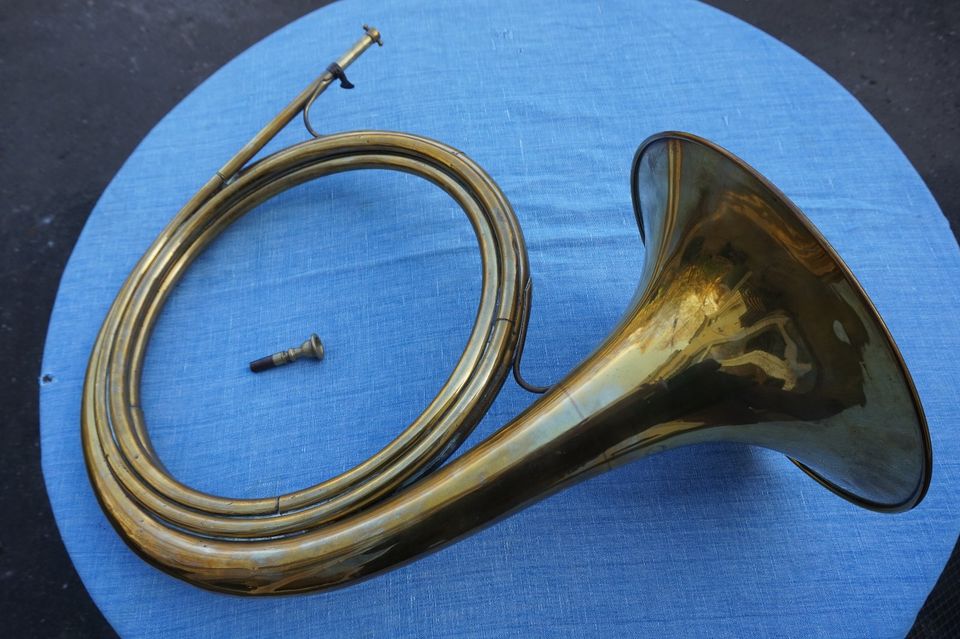 Parforce-Horn in d ("Cor de Chasse") in Lübeck