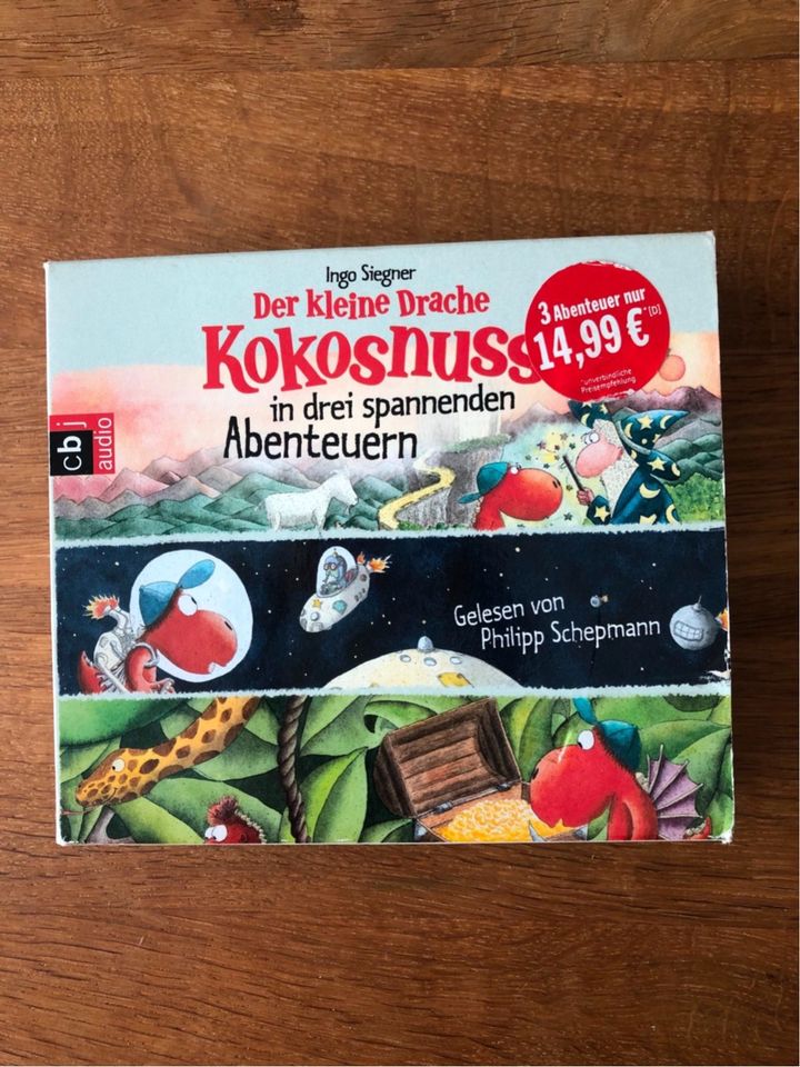Der kleine Drache Kokosnuss 3 Audio CD Hörbücher in Castrop-Rauxel
