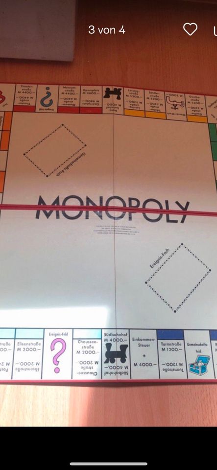 Monopoly aus den 60zigern in Hamburg