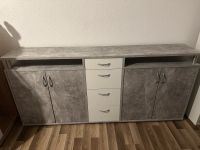 Kommode / Sideboard Schrank grau Steinoptik Nordrhein-Westfalen - Werl Vorschau