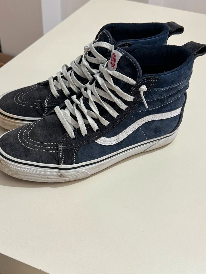 Vans Herren 44-45 blau Wildleder Winter neuwertig in Bochum