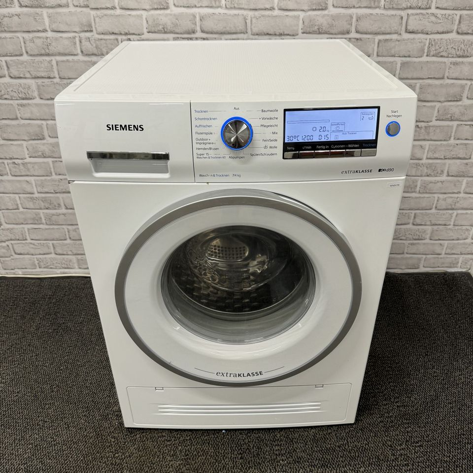 Waschmaschine mit Trockner Siemens 7/4KG 1400U/Min 1Jahr Garantie in Hamburg