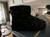 original UGG Damen Boots Lammfell Pailletten schwarz Glitzer gr36 Bayern - Erlangen Vorschau