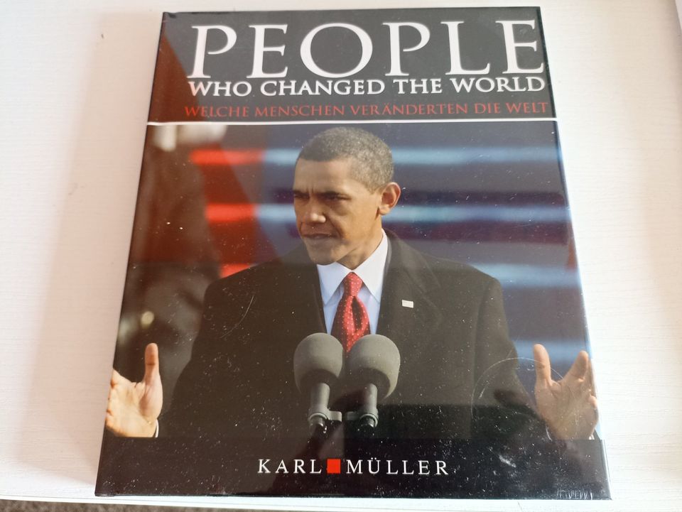 Buch PEOPLE who changed the world - Karl Müller - OVP in Elsterwerda