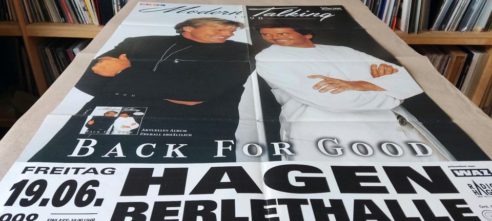 Modern Talking Dieter Bohlen- Hagen 1998 Konzertplakat Tourposter in Hemer