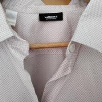Bluse Walbusch extraglatt Gr. 42 weiß mit rosa Punkten Nordrhein-Westfalen - Bünde Vorschau