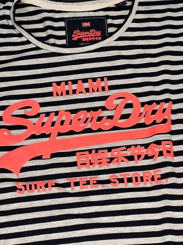 Superdry T-Shirts versch. Designs M-XL blau  & gestreift in Solingen