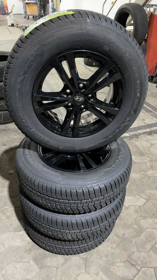 Alufelgen Hyundai Tucson Winterreifen Original 215/70R16-RDKS.Neu. in Heusweiler