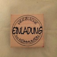 Butterer Stempel Einladung zur Kommunion Baden-Württemberg - Deggenhausertal Vorschau