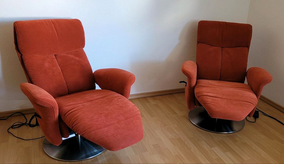 2 elektrische Relax Sessel in Dudenhofen