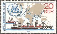 DDR 2405** Containerschiff Meridian Schlepper - Weltkarte Maritim Nordrhein-Westfalen - Kamen Vorschau