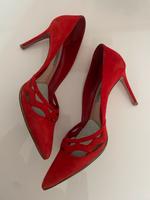 Prada high heels pumps rot 39 schuhe Düsseldorf - Bilk Vorschau