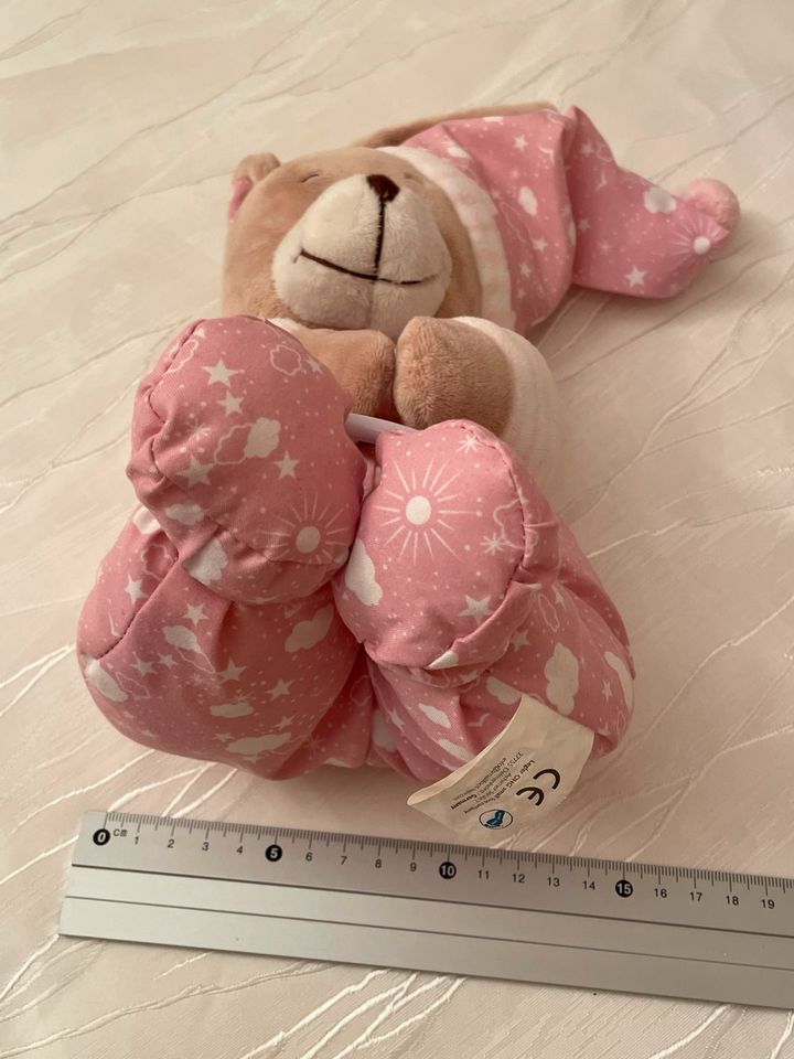 Spieluhr Einschlaf-Teddy rosa Melodie Legler small foot Neuwertig in Berlin