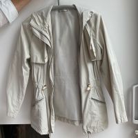 Italienische Damen Popelin Jacke Größe S beige Hessen - Mühltal  Vorschau