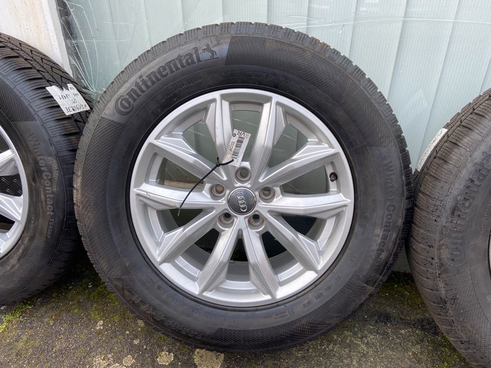 Original Alufelgen Audi Q5 FY Winterräder 235/65R17 Conti. TOP!!! in Hanau