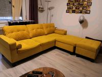 Sofa ohne Schlaffunktion 50€+ Hocker 50€ Hessen - Maintal Vorschau