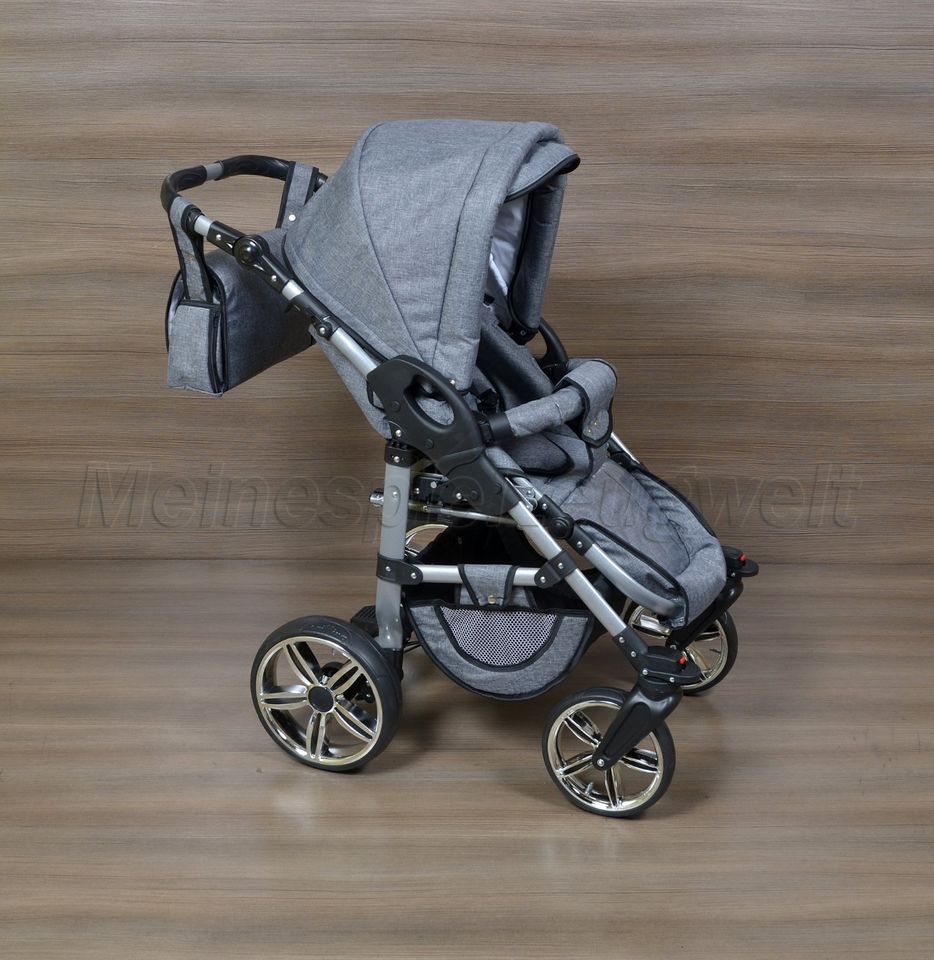 Kombi Kinderwagen Cleo BABY SMILE 3in1 Babyschale Autositz Babywa in Frankfurt (Oder)