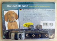 2 Stück LED Hundehalsband mit Reflektionsstreifen + Batterien Chemnitz - Siegmar Vorschau