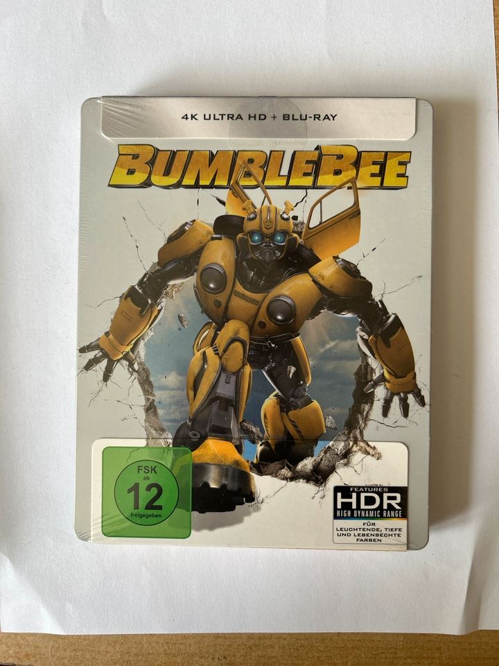 Bumblebee 4K Ultra HD + Blu- ray Steelbook Neu und ovb in Wilhelmshaven